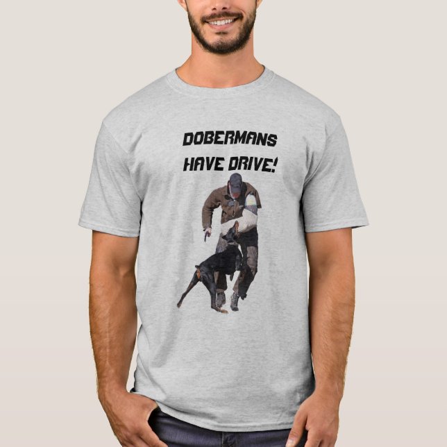Camiseta Os Dobermans têm a movimentação (Frente)