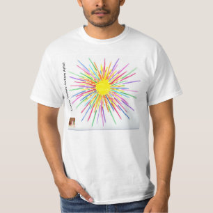 Camiseta Os doces molham o artista do autismo