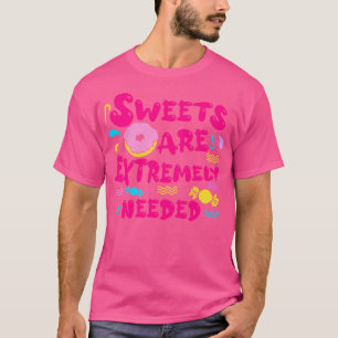 Camiseta Os Doces São Extremamente Necessários