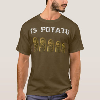 Camiseta Os Dólares Russos São Batatas, Como Se Vê Em Telev