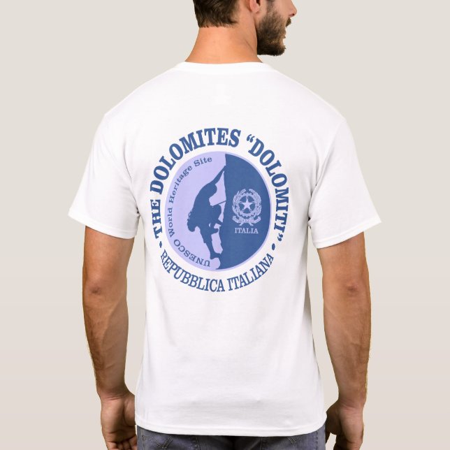 Camiseta Os Dolomitas (Subindo) (Verso)