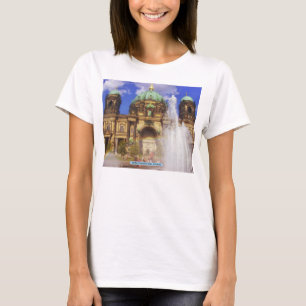 Camiseta Os DOM da catedral de Berlim, Alemanha