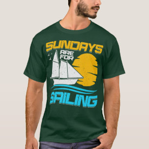 Camiseta Os Domingos Destinam-Se À Navegação