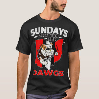 Camiseta Os Domingos São Para Dawgs Vintage Cleveland Ohioa