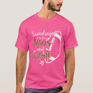 Camiseta Os Domingos São Para Jesus E Futebol
