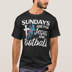 Camiseta Os Domingos São Para Jesus E O Rugbi Cristão De Fu