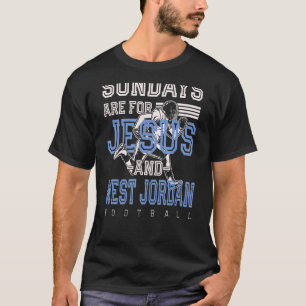 Camiseta Os Domingos São Para Jesus E Para O Uta De Futebol