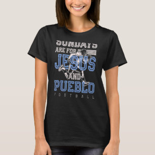 Camiseta Os Domingos São Para Jesus E Pueblo Futebol Colora