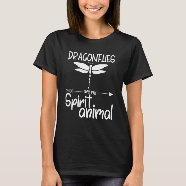 Camiseta Os Dragões São O Meu Espírito Animal Para Homens M (Frente)