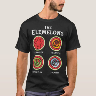 Camiseta Os Elemelons I Vegano Vegetariano Proteção da Natu