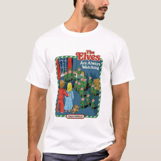 Camiseta Os Elfos Estão Sempre A Ver