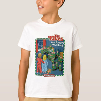 Camiseta Os Elfos Estão Sempre A Ver