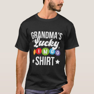Camiseta Os Entusiastas Do Bingo Player Da Vovó
