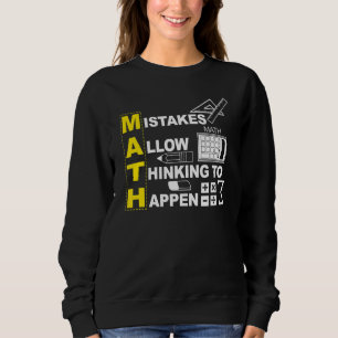 Camiseta Os Erros Matemáticos Do Professor De Matemática Pe
