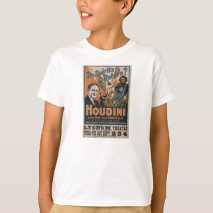 Camiseta Os espírito retornam? Houdini diz não e prova-o