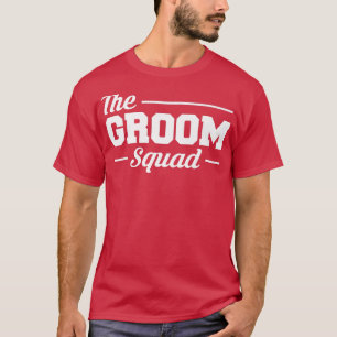Camiseta Os Esquadro do NoivoCasamento Despedida de Solteir