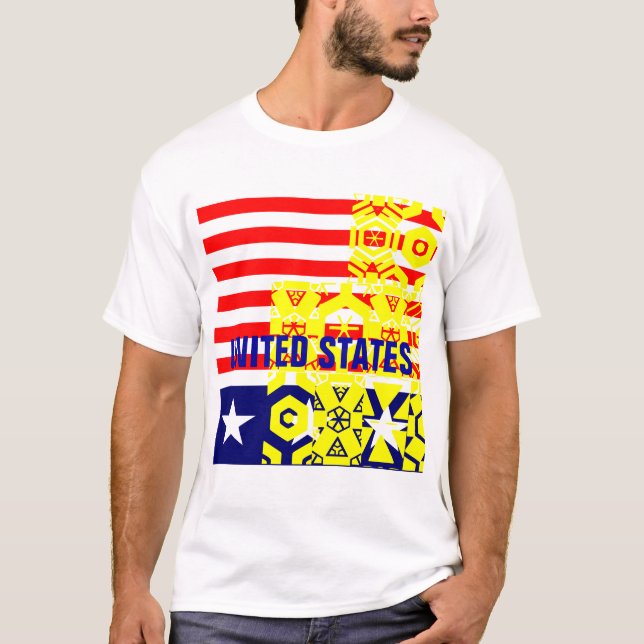 Camiseta Os "Estados Unidos " (Frente)