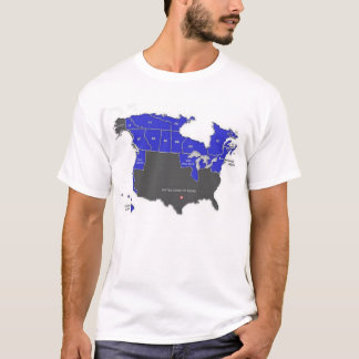 Camiseta Os Estados Unidos de Texas