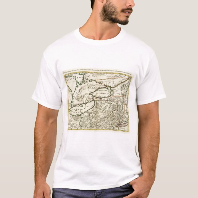 Camiseta Os Estados Unidos do nordeste (Frente)