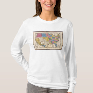 Camiseta Os Estados Unidos Texas México e Guatimala