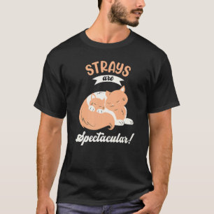 Camiseta Os Estragos São Gatos Escuros Espetaculares