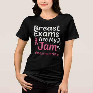 Camiseta Os exames de mama são o meu empecilho #mamoteclife