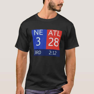 Camiseta Os Falcões 28-3 chumbo essencial