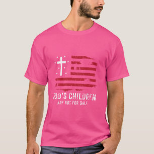 Camiseta Os Filhos de Deus Não Estão À Venda Contra o Tráfi