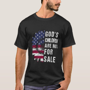 Camiseta Os Filhos De Deus Não São Para Venda De Política E