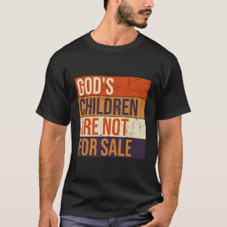 Camiseta Os Filhos De Deus Não São Para Vintage