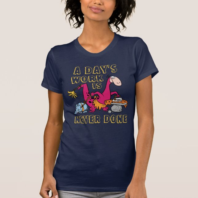 Camiseta Os Flintstones | Dino Clearing House (Frente)