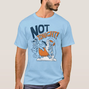 Camiseta Os Flintstones Esta Noite Não!