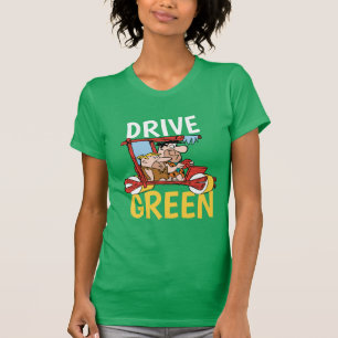 Camiseta Os Flintstones Fred & Barney - Drive Green