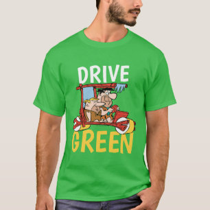 Camiseta Os Flintstones  Fred & Barney - Unidade Verde