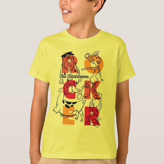 Camiseta Os Flintstones | ROCKER (Frente)
