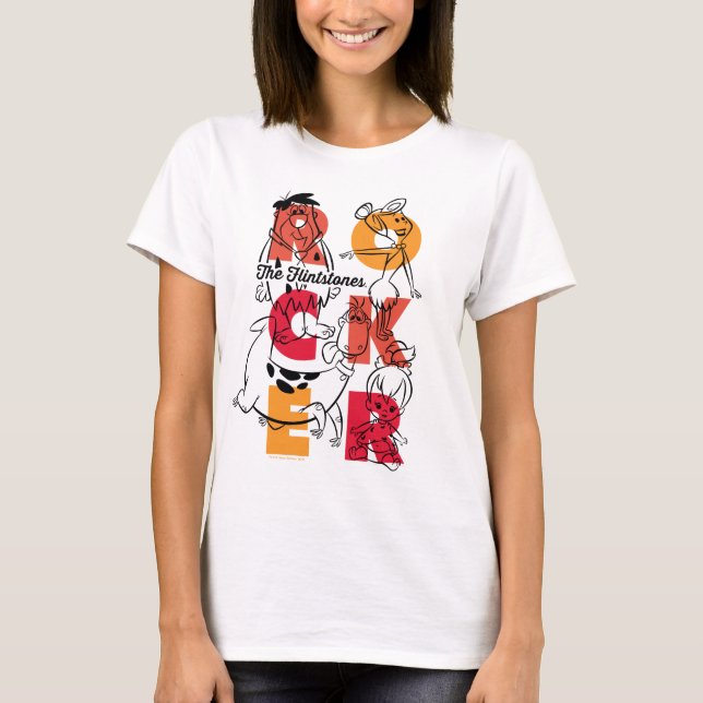 Camiseta Os Flintstones | ROCKER (Frente)