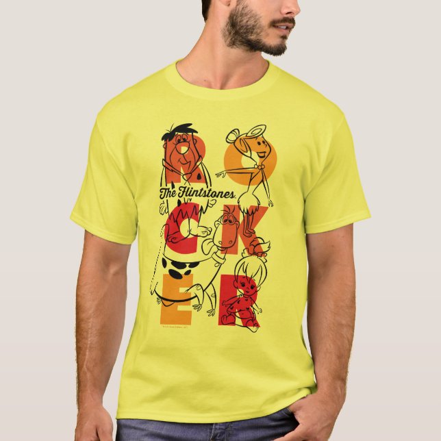 Camiseta Os Flintstones | ROCKER (Frente)