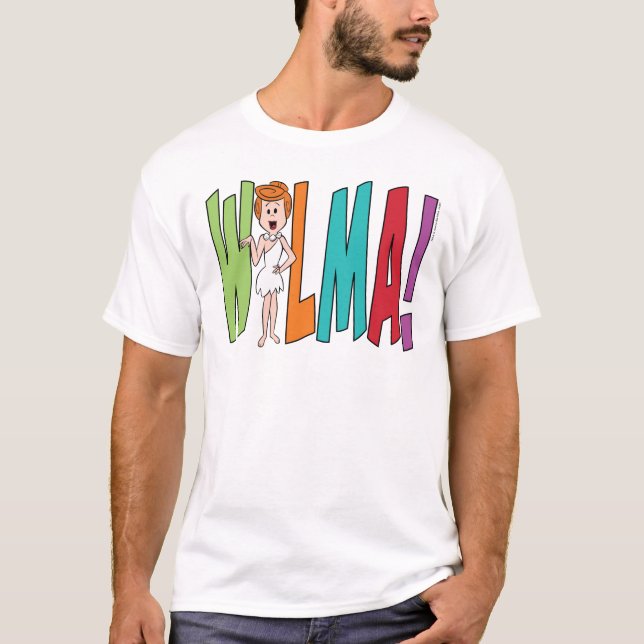 Camiseta Os Flintstones | WILMA! (Frente)
