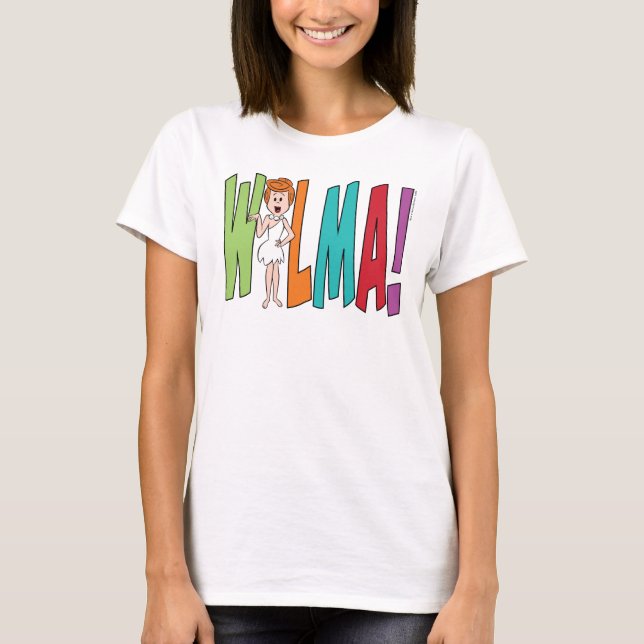 Camiseta Os Flintstones | WILMA! (Frente)