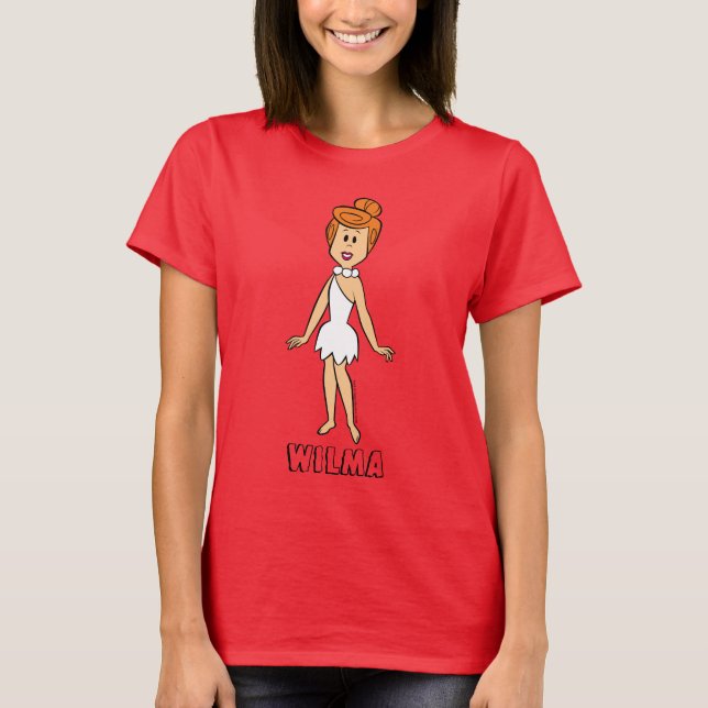 Camiseta Os Flintstones | Wilma Flintstone (Frente)