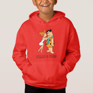 Camiseta Os Flintstones Wilma que beija Fred