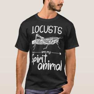 Camiseta Os Gafanhotos São O Meu Presente Espiritual Para H
