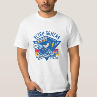 Camiseta Os Gamers Retrô Nunca Morrem