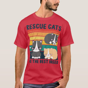 Camiseta Os Gatos De Emergência São A Melhor Raça