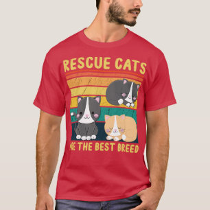 Camiseta Os Gatos De Emergência São A Melhor Raça 1