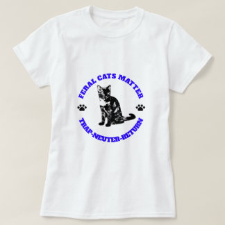 Camiseta Os Gatos De Feral Importam. Retorna com Neutro de 