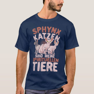 Camiseta Os gatos-espinho são a minha menina do gato de ani