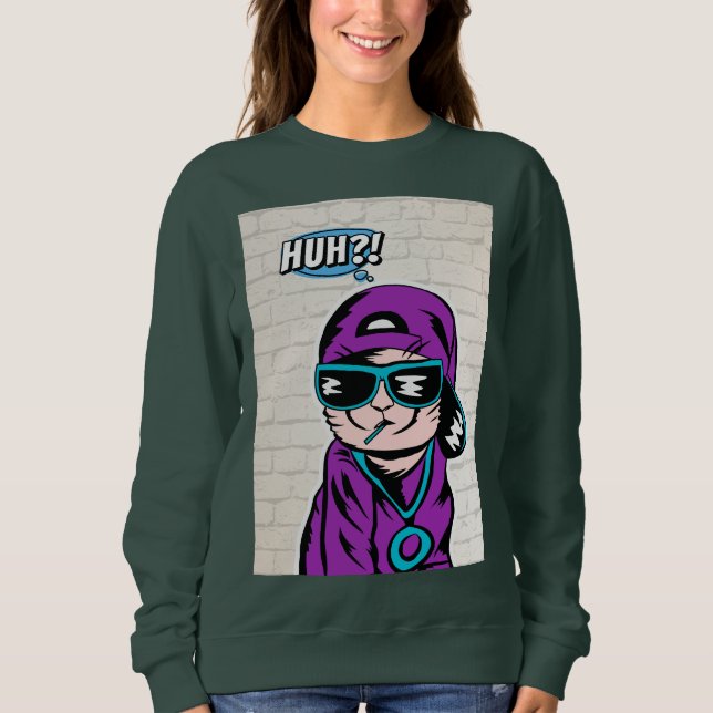 Camiseta os gatos estão interrogando (Frente)