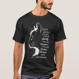 Camiseta Os Gatos Não São Apenas Gatos São Sanitários.