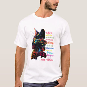 Camiseta Os Gatos Não São Apenas Gatos São Sanitários.
